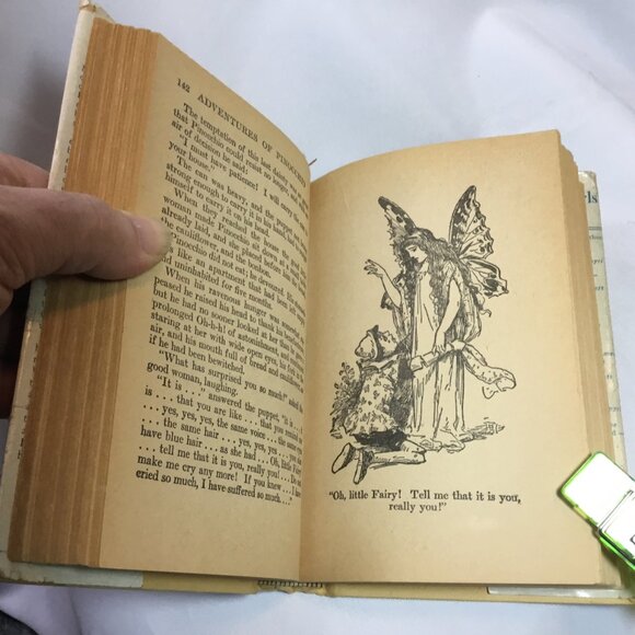 Pinocchio by D. Collodi-Illustrated - 1924 Pictorial Hardcover, Antique HC/DJ - Picture 11 of 12